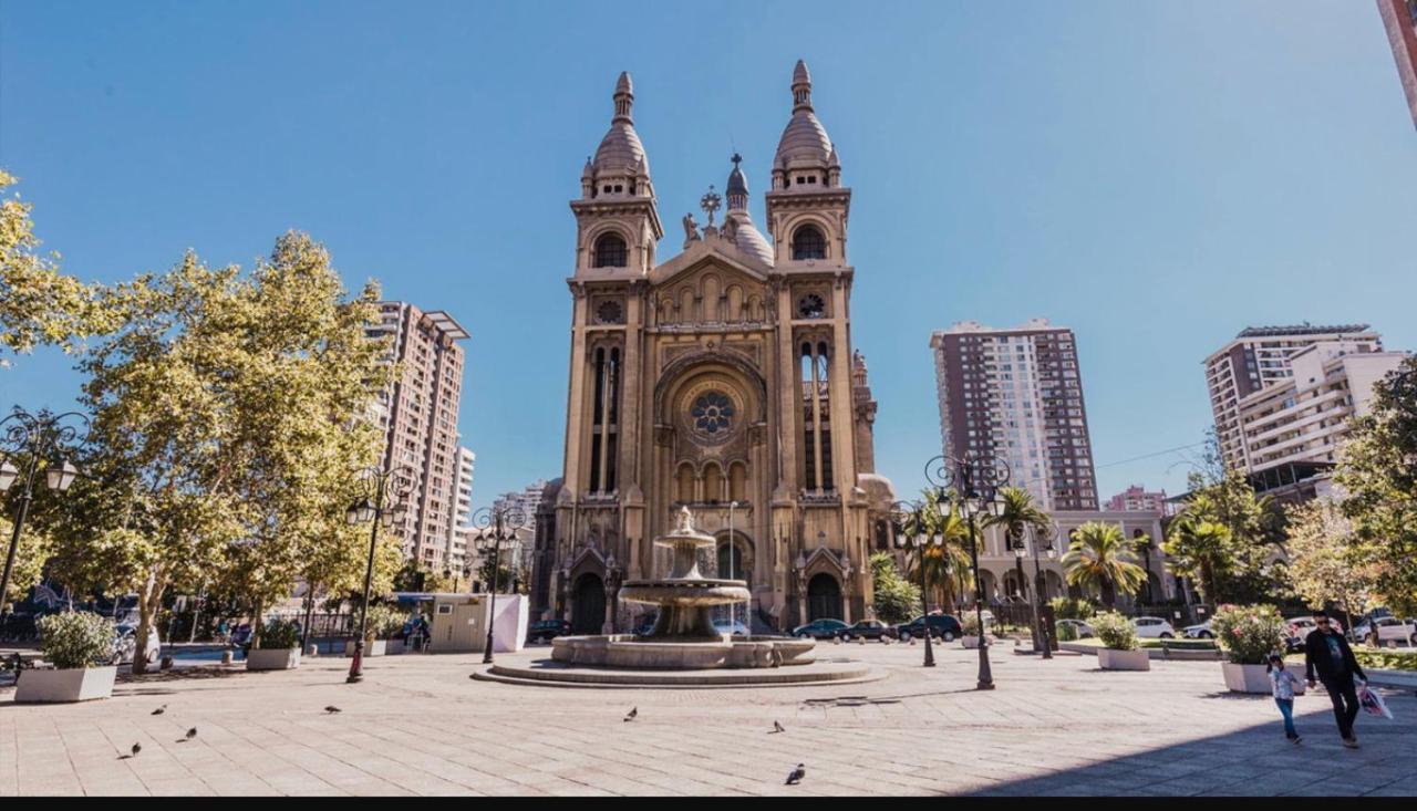 Apartamento En Santiago Centro Cerca De Movistar Arena, Caupolican Buitenkant foto