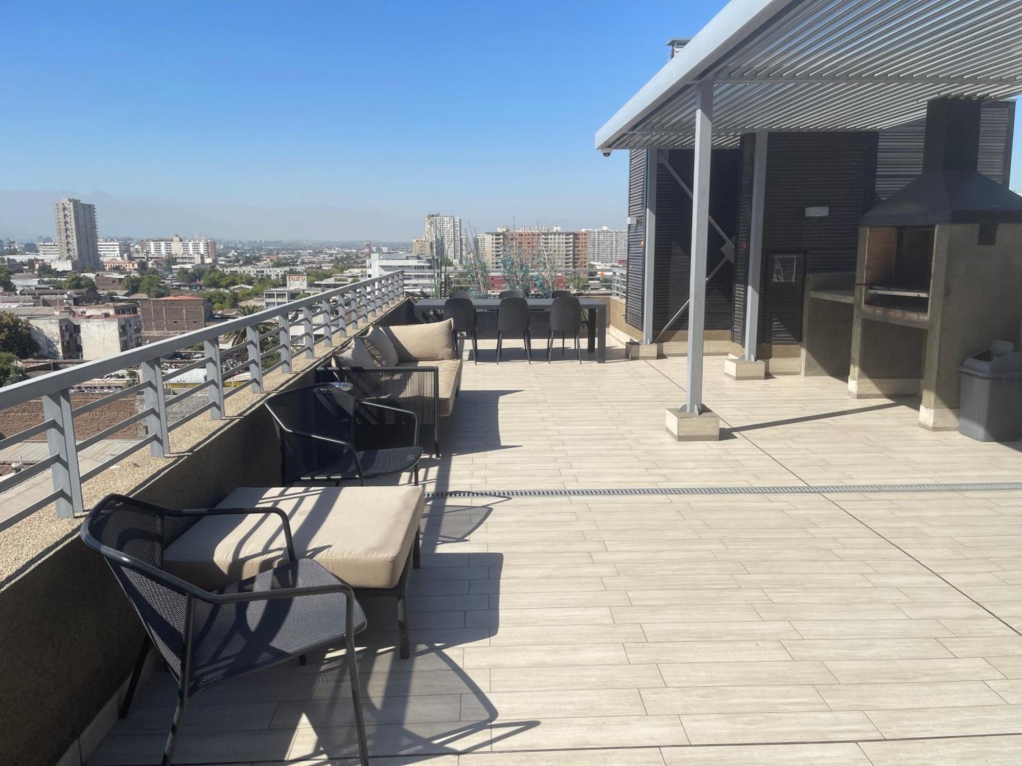 Apartamento En Santiago Centro Cerca De Movistar Arena, Caupolican Buitenkant foto