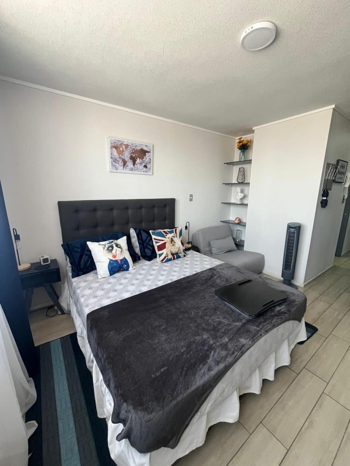 Apartamento En Santiago Centro Cerca De Movistar Arena, Caupolican Buitenkant foto