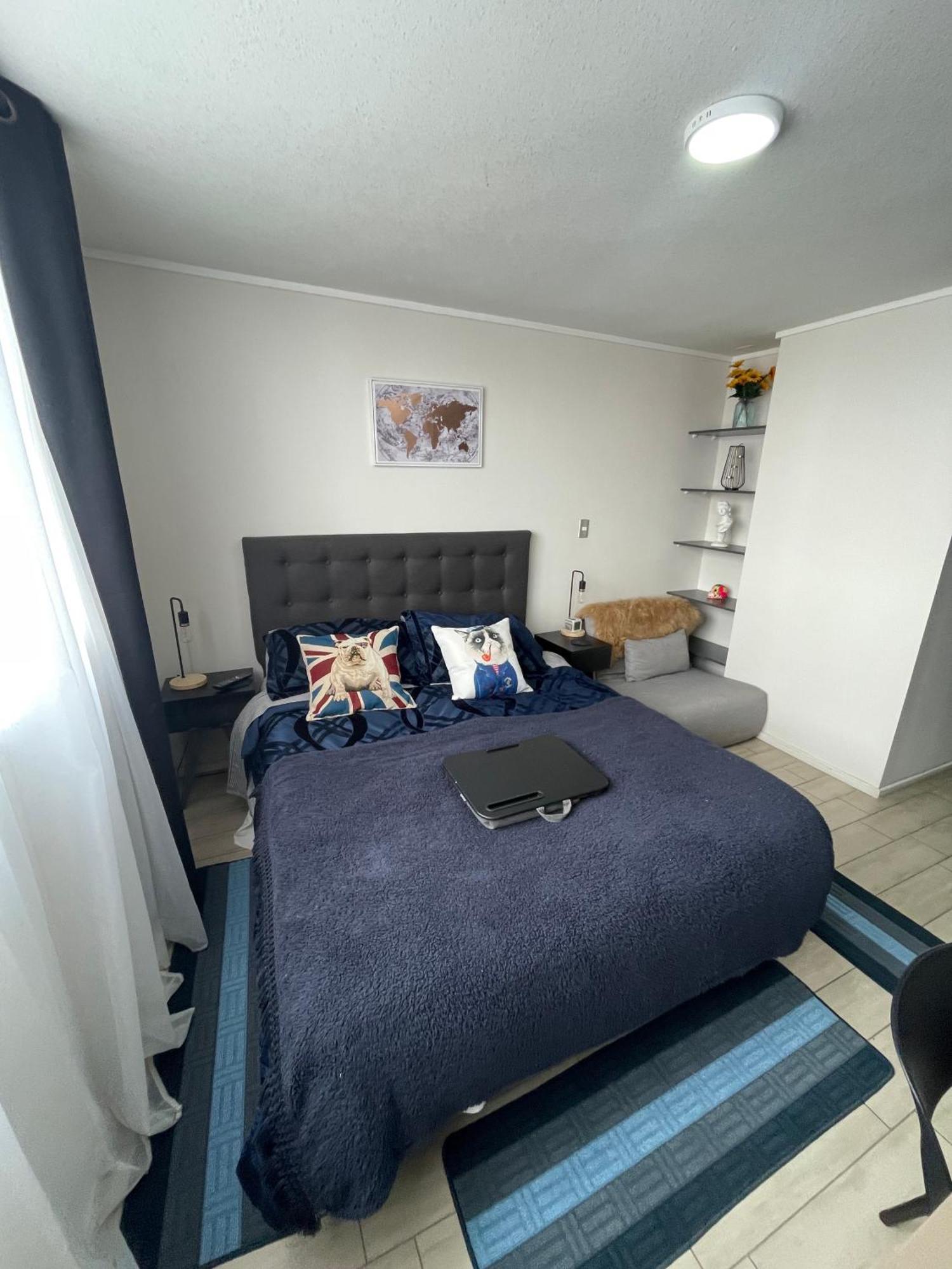 Apartamento En Santiago Centro Cerca De Movistar Arena, Caupolican Buitenkant foto