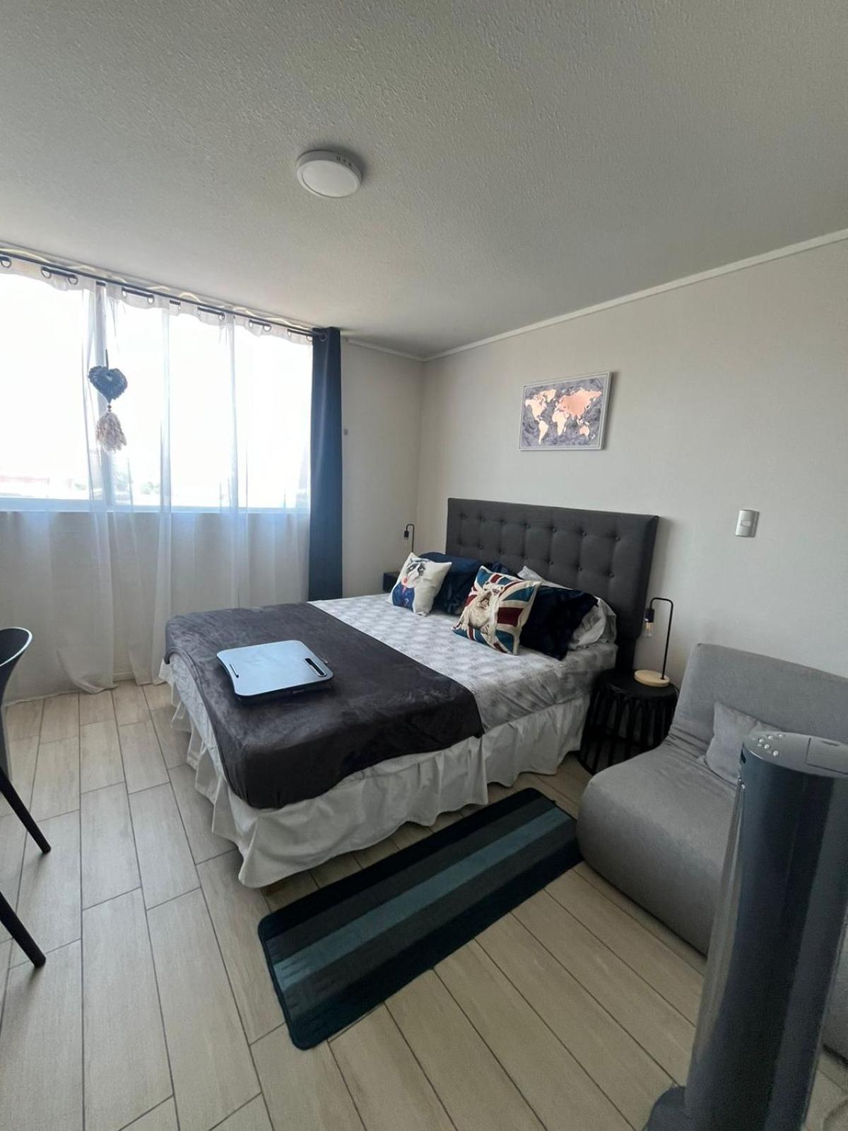 Apartamento En Santiago Centro Cerca De Movistar Arena, Caupolican Buitenkant foto
